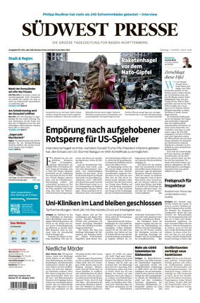 Cover of Sudwest Presse