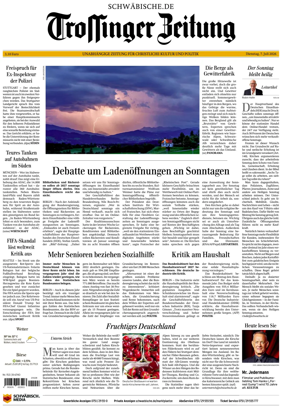 Cover of Trossinger Zeitung