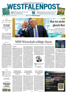 Cover of Westfalenpost (Ennepetal)