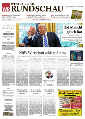 Cover of Westfalische Rundschau (Arnsberg)