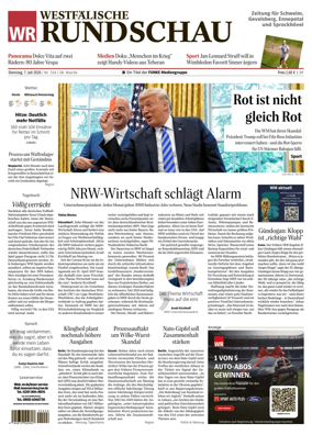 Cover of Westfalische Rundschau (Ennepetal)