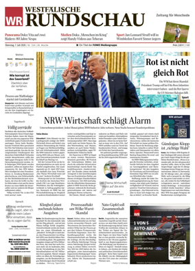 Cover of Westfalische Rundschau (Meschede)