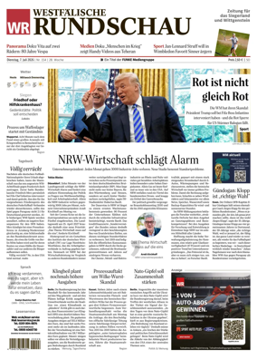 Cover of Westfalische Rundschau (Siegen)