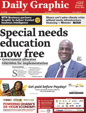 Cover of Daily Graphic