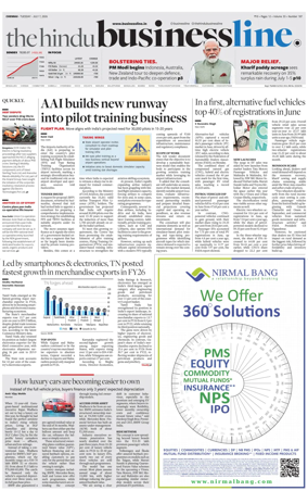 Cover of BusinessLine (Chennai)