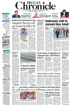 Cover of Deccan Chronicle