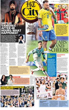 Cover of Hindustan Times (Gurgaon) - City