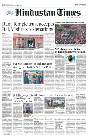 Cover of Hindustan Times Uttarakhand