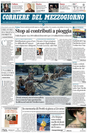 Cover of Corriere del Mezzogiorno (Puglia)