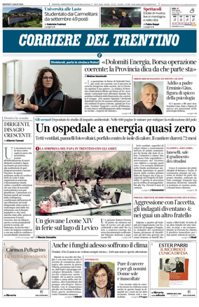 Cover of Corriere del Trentino