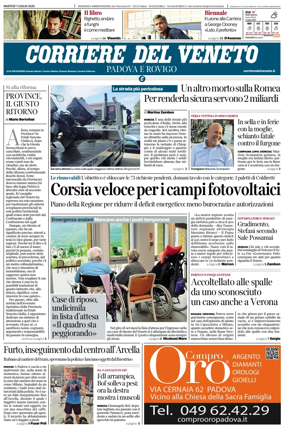 Cover of Corriere del Veneto (Padova e Rovigo)