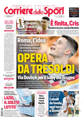 Cover of Corriere dello Sport (Roma)