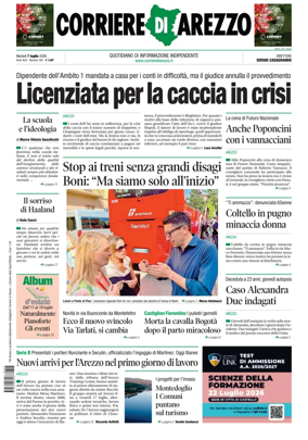 Cover of Corriere di Arezzo