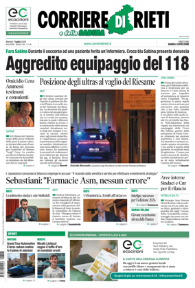 Cover of Corriere di Rieti