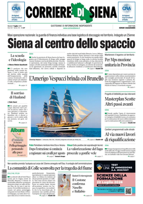Cover of Corriere di Siena
