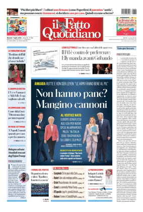 Cover of Il Fatto Quotidiano
