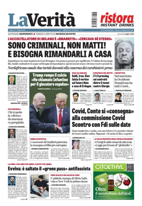Cover of La Verita (Italia)