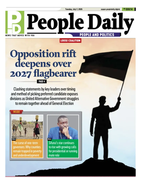 Cover of People Daily ePaper