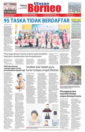 Cover of Utusan Borneo (Sabah)