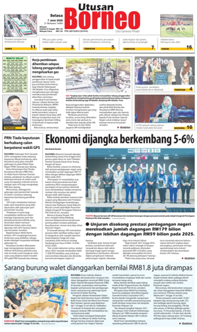 Cover of Utusan Borneo (Sarawak)