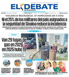 Cover of El Debate de Guamuchil