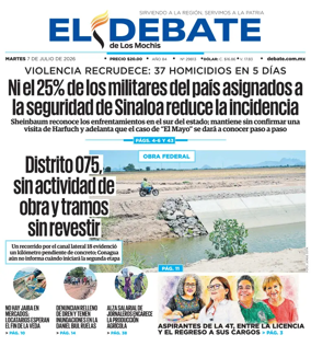 Cover of El Debate de Los Mochis