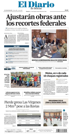 Cover of El Diario de Delicias