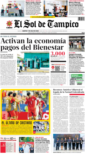 Cover of El Sol de Tampico