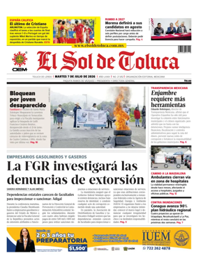 Cover of El Sol de Toluca