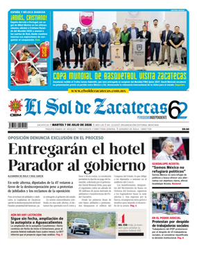 Cover of El Sol de Zacatecas
