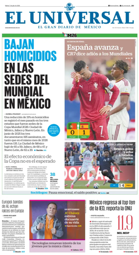 Cover of El Universal