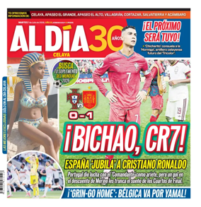 Cover of Periodico Al Dia (Celaya)