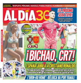 Cover of Periodico Al Dia (Irapuato)