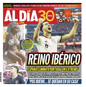 Cover of Periodico Al Dia (Leon)