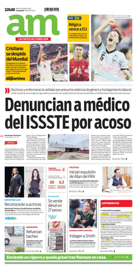 Cover of Periodico AM (Leon)