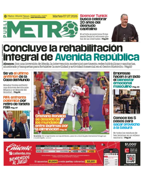 Cover of Publimetro Guadalajara