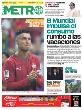 Cover of Publimetro Merida