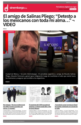 Cover of Sin Embargo destacadas