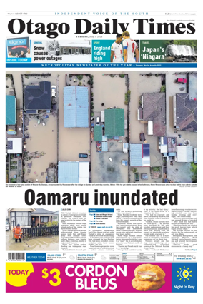 Cover of Otago Daily Times