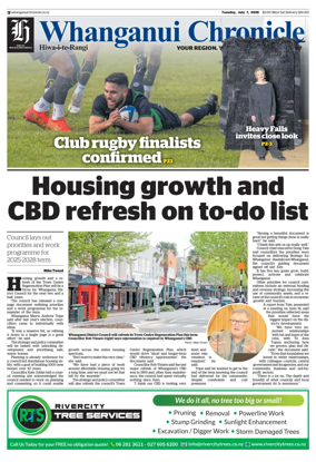 Cover of Whanganui Chronicle