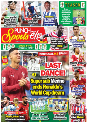 Cover of Punch Sports Extra