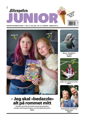 Cover of Aftenposten Junior