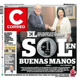 Cover of Diario Correo