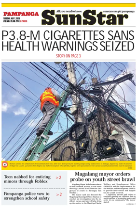 Cover of Sun.Star Pampanga