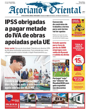 Cover of Acoriano Oriental