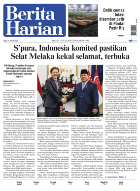 Cover of Berita Harian