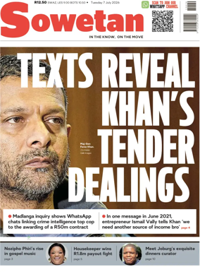 Cover of Sowetan