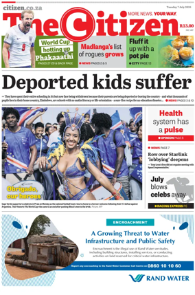Cover of The Citizen (Gauteng)