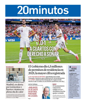 Cover of 20 Minutos Madrid