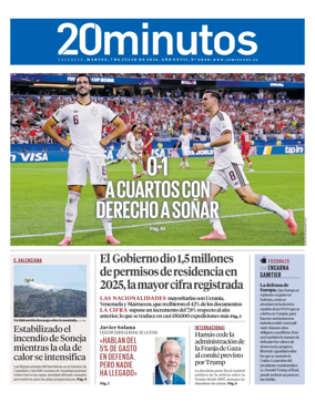 Cover of 20 Minutos Valencia